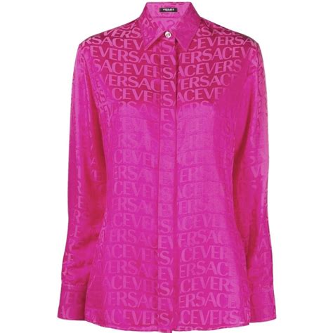 camicia versace uomo rosa|Camice Versace in Cotone Rosa taglia M International .